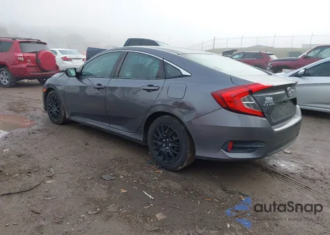 2017 Honda Civic Lx из США, поврежденный, VIN 19XFC2F58HE006292